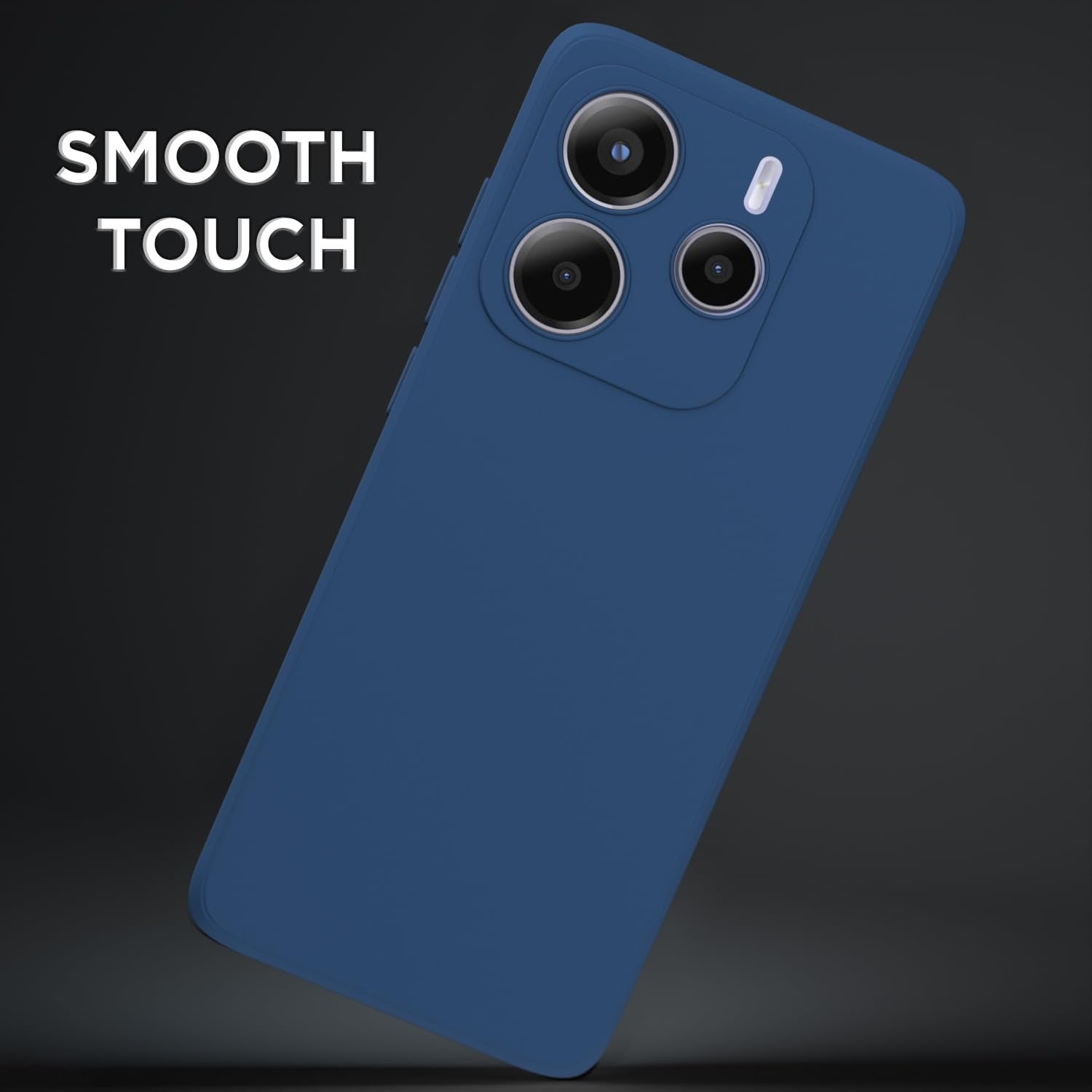 Pikkme Redmi Note 14 5G Matte blue mobile cover – photo 7