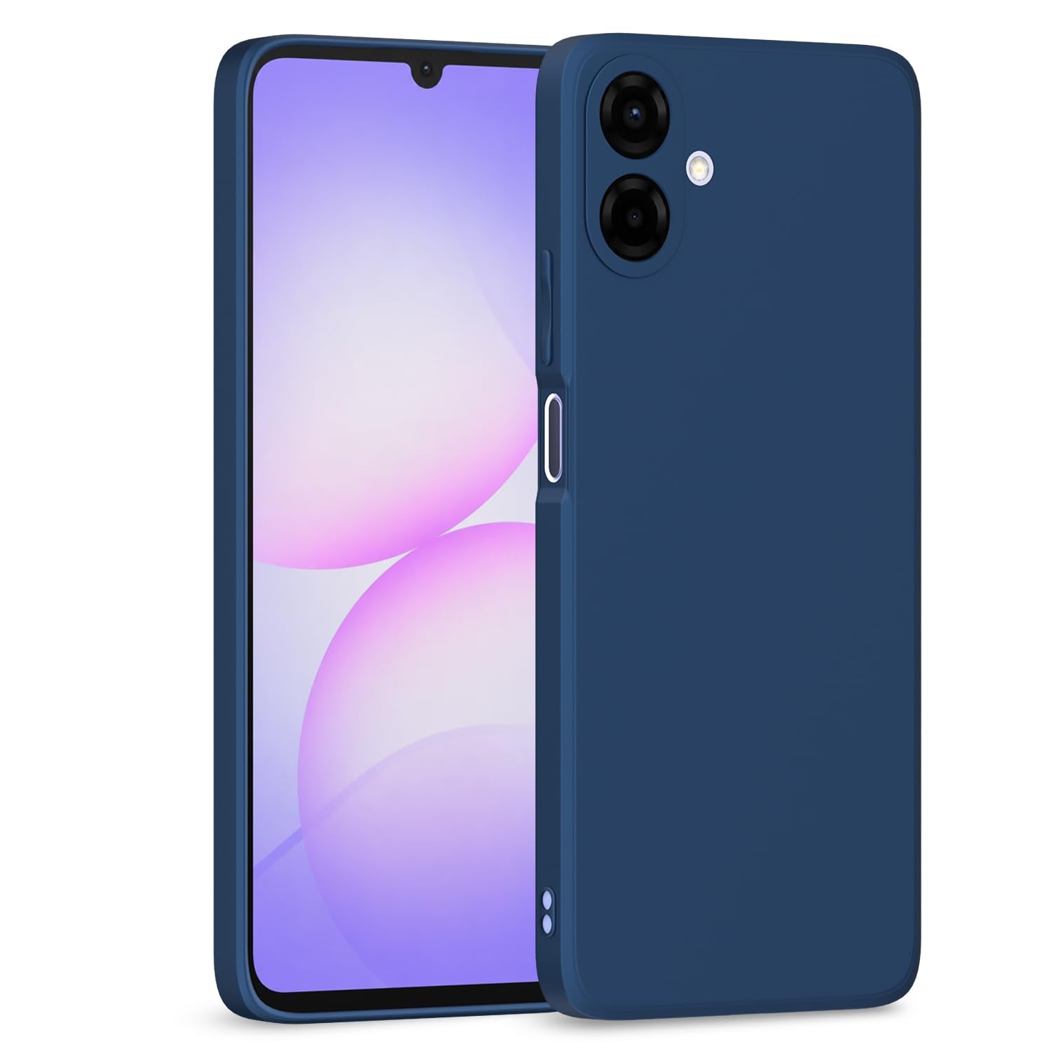 Samsung F70e 5G/M07/F07/A07/A07 5G Matte phone cover in blue by Pikkme