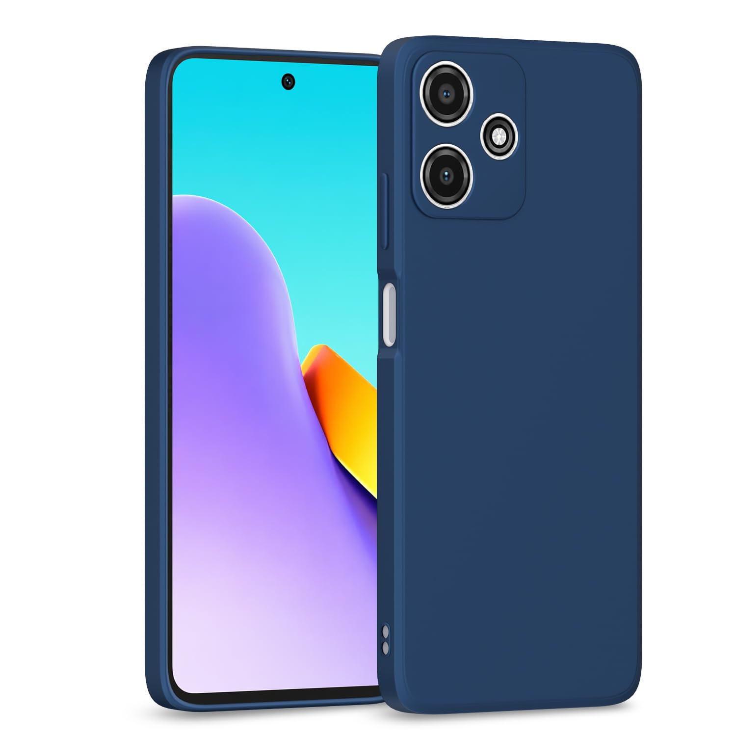 Pikkme Redmi 12 5G blue back cover