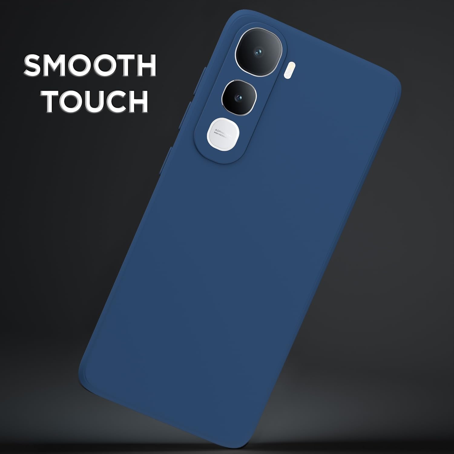 Pikkme blue Matte back cover for Vivo Y400 Pro 5G – photo 7