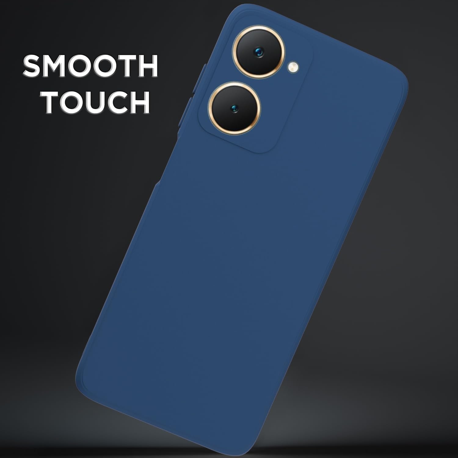 Pikkme iQOO Z9 Lite 5G/Vivo T3 Lite 5G/Vivo Y18/Y18e/Y03 Matte blue mobile back cover – photo 2