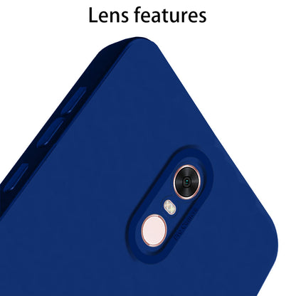 Pikkme Redmi Note 5 Liquid Silicone blue mobile back cover – photo 5