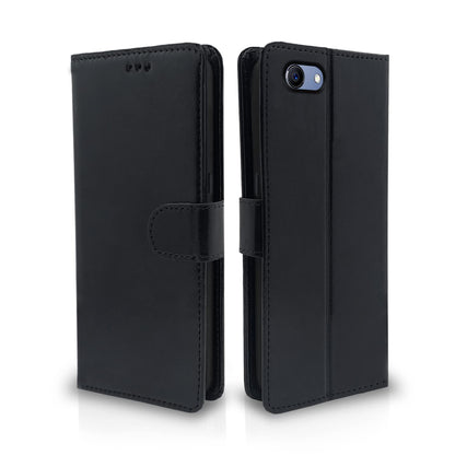 Pikkme Realme 1 Vintage Flip Cover (Black)