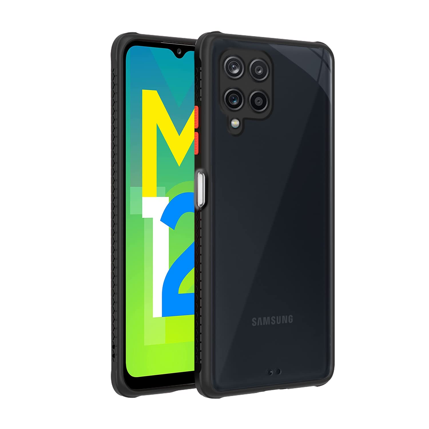 Pikkme Samsung M12/A12/F12 black mobile cover – photo 5