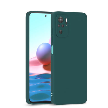 Pikkme  Redmi Note 10 / Redmi Note 10S  Liquid Silicone Back Cover - green