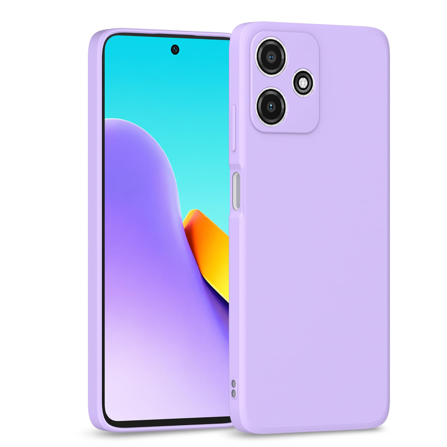 Pikkme purple phone cover for Redmi 12 5G