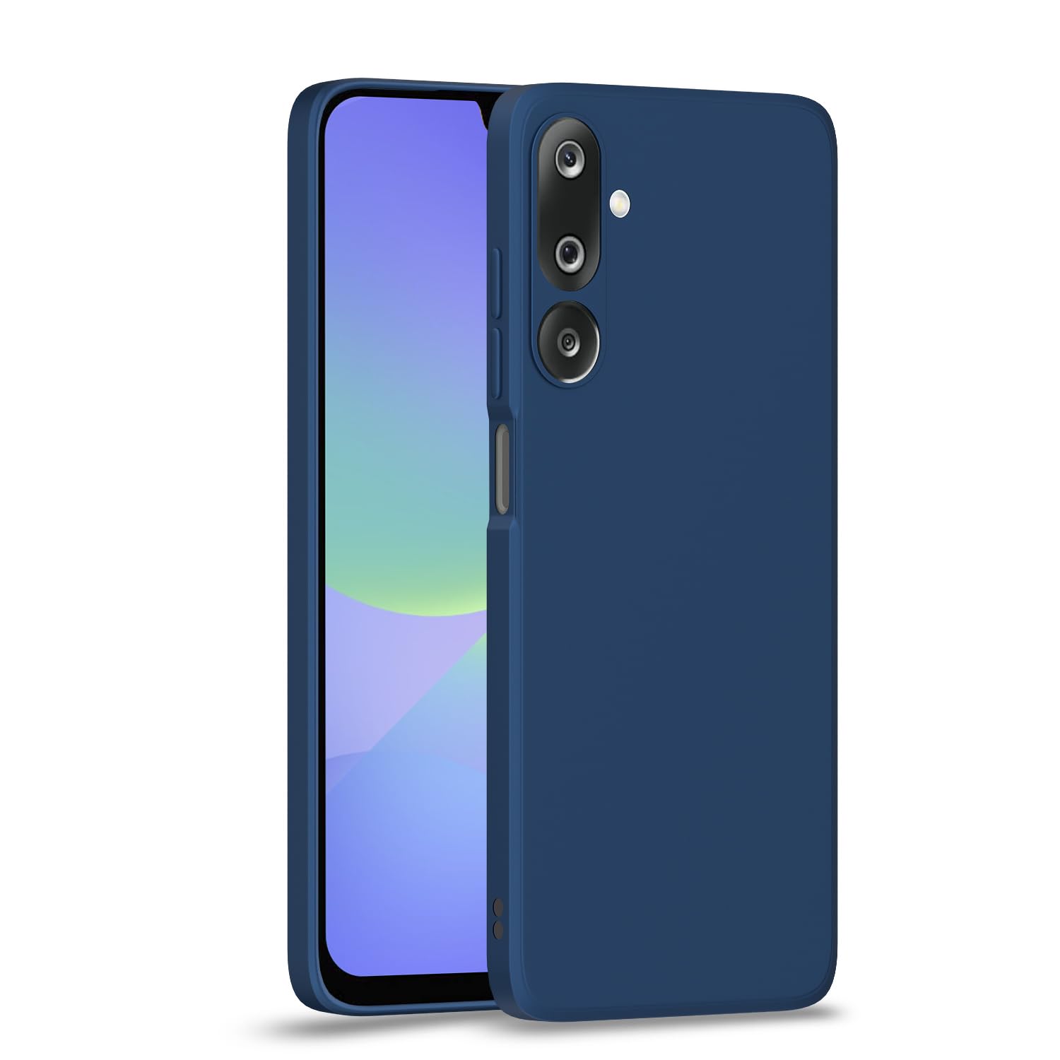 Blue Matte back cover for Samsung M36 5G – Pikkme