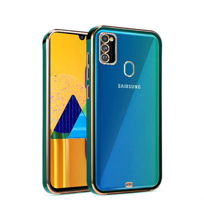 Samsung M30s/M21/M21 (2021) Chrome mobile cover in green by Pikkme
