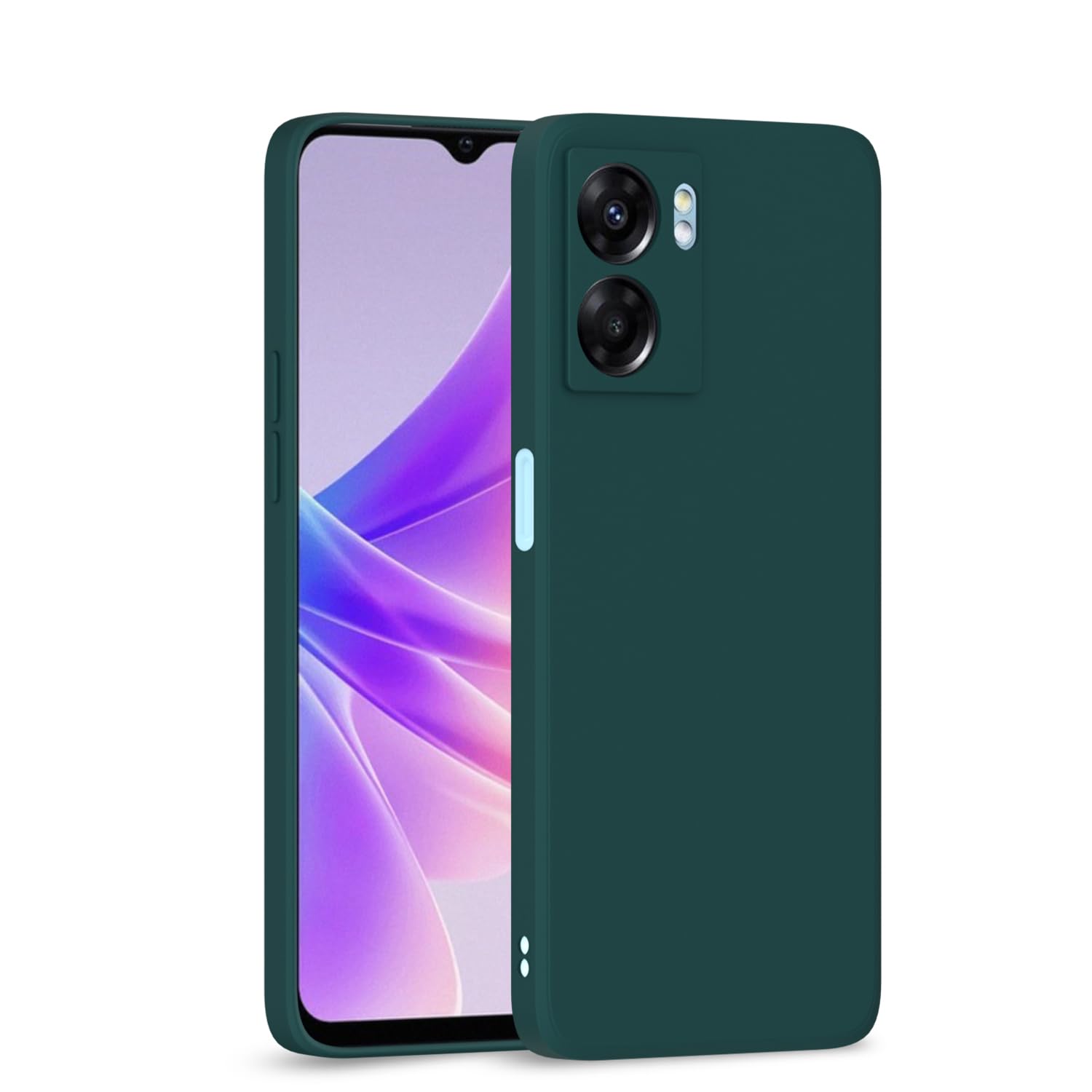 Pikkme  Oppo K10 5G  Liquid Silicone Back Cover - green