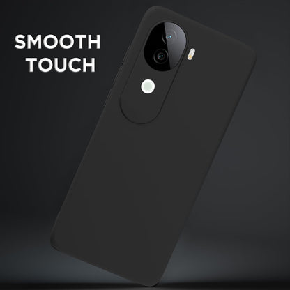 Black Matte phone cover for Vivo V40e/iQOO Z9s 5G – Pikkme – photo 7