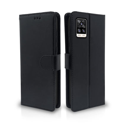 Pikkme black flip cover for Vivo V20