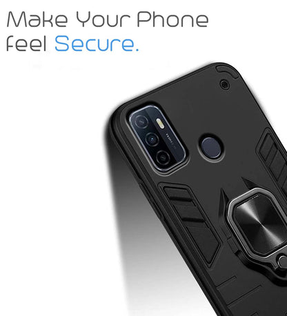 Oppo A53 mobile cover in black by Pikkme – photo 6
