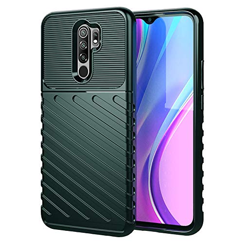 Green back cover for Redmi 9 Prime – Pikkme – photo 2