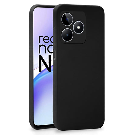 Realme Narzo N53/C53 mobile cover in black by Pikkme