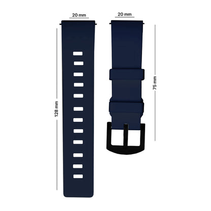 Pikkme Black Hook Strap Compatible with (Dark Blue) – photo 6