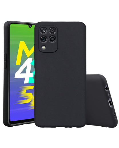 Black Matte phone cover for Samsung M42 – Pikkme