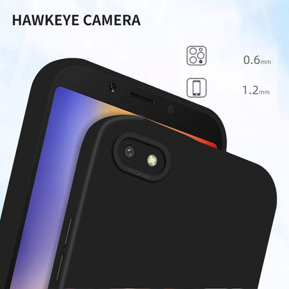 Pikkme black Liquid Silicone back cover for Redmi 6A – photo 6