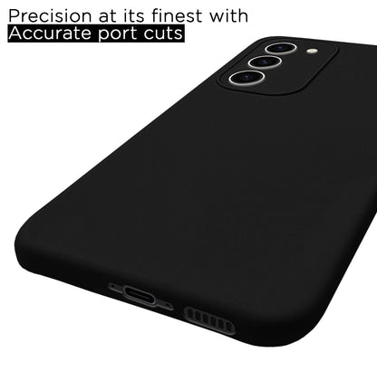 Black Soft Silicone back cover for Samsung S23 Plus 5G – Pikkme – photo 4