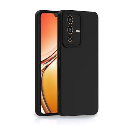 Pikkme Vivo V23 5G black mobile back cover