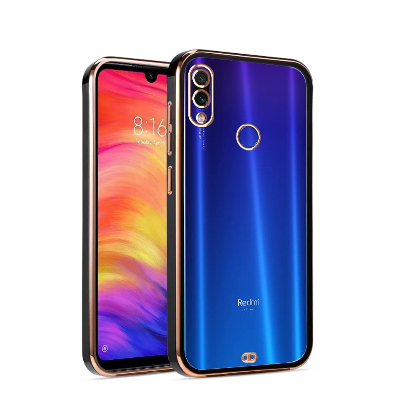 Pikkme Redmi Note 7/Note 7 Pro/Note 7s Chrome black mobile cover