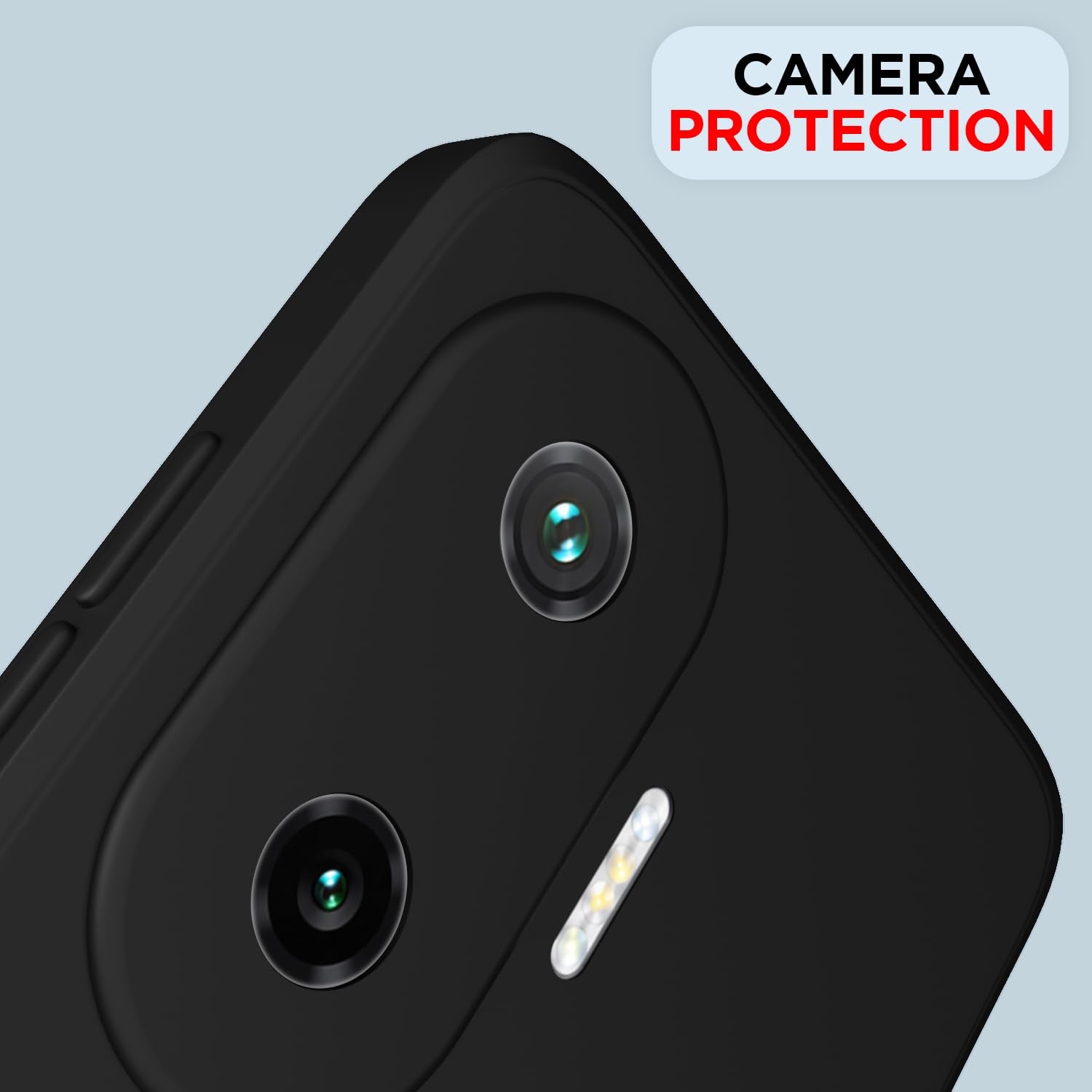 Black back cover for Poco F7 5G – Pikkme – photo 5