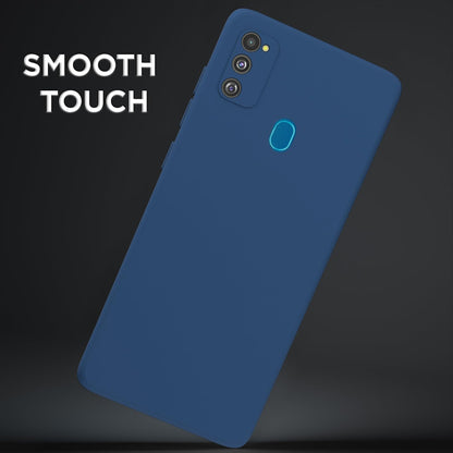 Pikkme Samsung M21/M30s/M21 2021 blue mobile back cover – photo 2