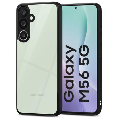 Pikkme Samsung Galaxy M56 5G Eagle 2 Shockproof Sleek Hybrid Armor Back Cover (Black)