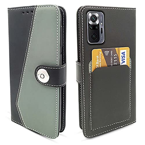 Pikkme Redmi Note 10 Pro/Note 10 Pro Max grey flip cover