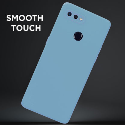 Pikkme Oppo F9/F9 Pro/A5/A5S/A7/A11K/A12/Realme 2/2 Pro/U1 Matte aqua blue phone cover – photo 7
