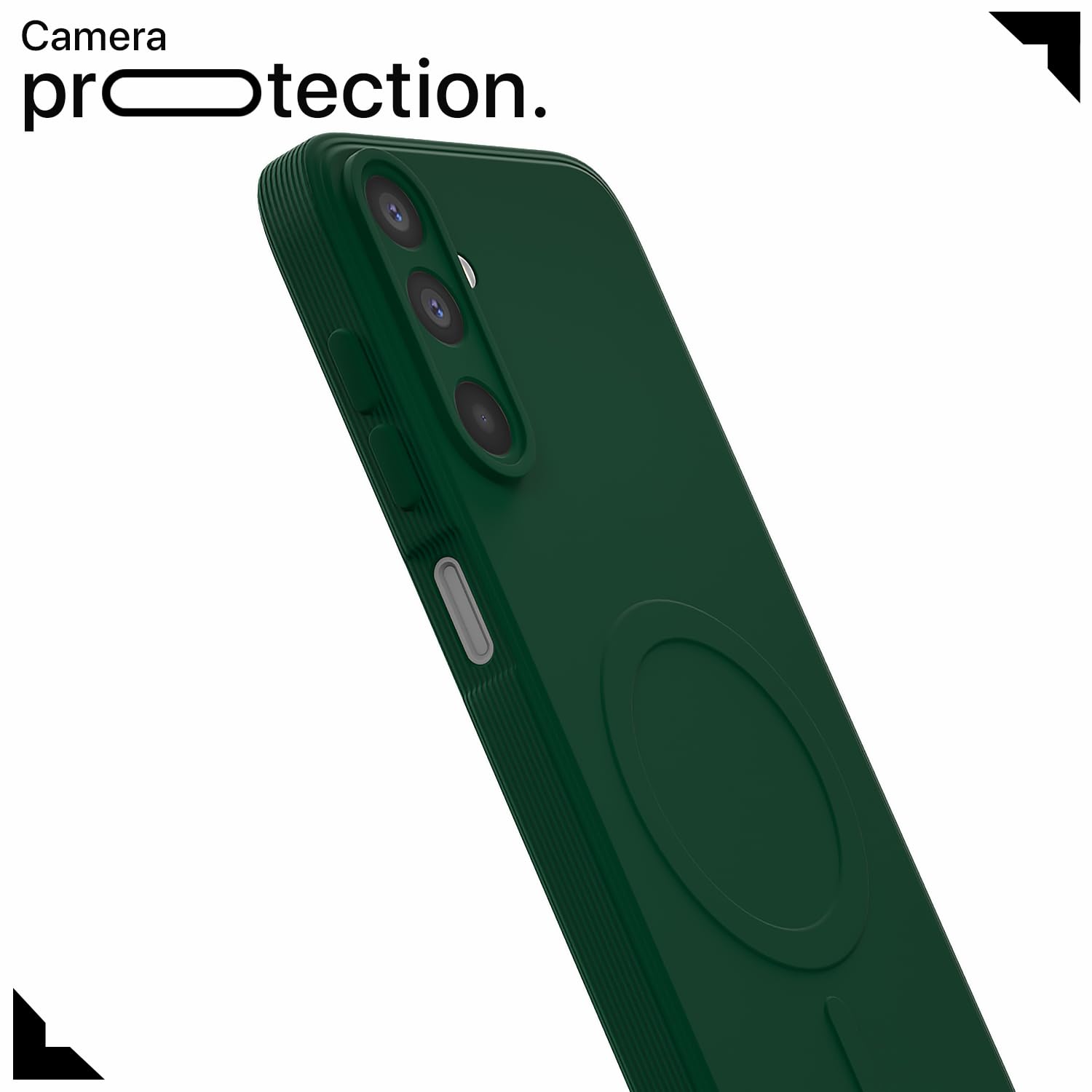 Samsung M17/A17/F17 5G mobile cover in green by Pikkme – photo 5