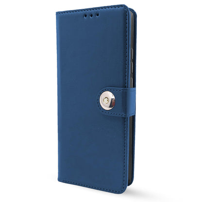 Pikkme Samsung Galaxy S24 Ultra 5G Button Flip Cover (Blue)