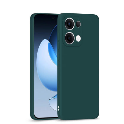 Oppo Reno 13 5G mobile back cover in green by Pikkme