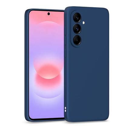 Pikkme blue Matte mobile back cover for Samsung A37 5G