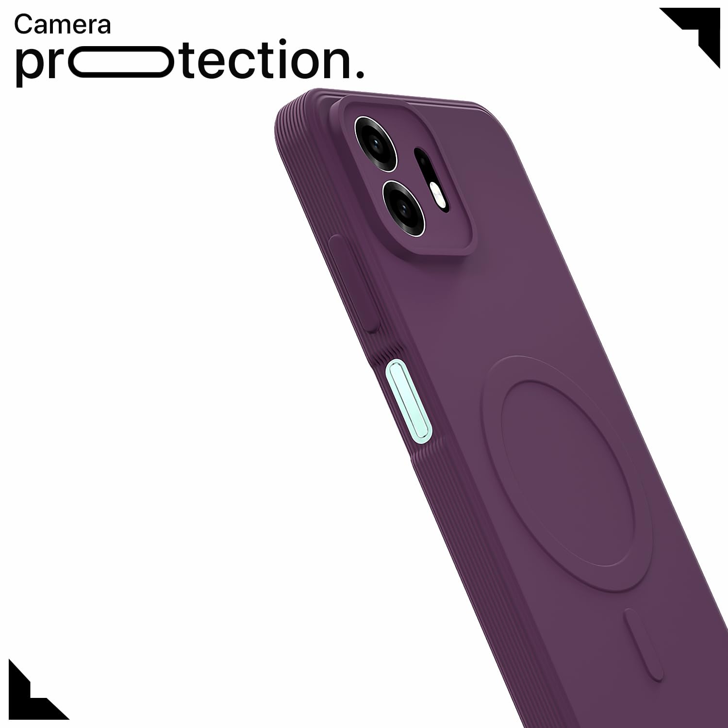 Pikkme OnePlus N6 5G MagSafe purple back cover – photo 5