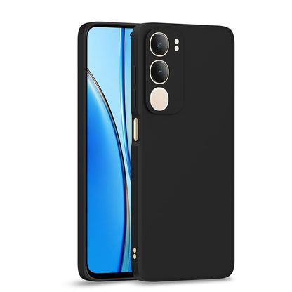 Black back cover for Vivo Y19s/Y29 5G – Pikkme