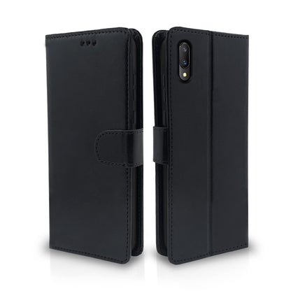   V11 Pro Black Vintage Flip Cover