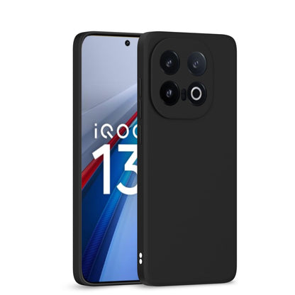 iQOO 13 5G mobile cover in black by Pikkme
