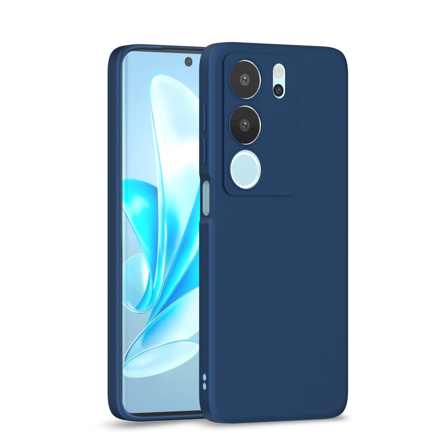 Blue phone cover for Vivo Y29 5G/Y19s – Pikkme