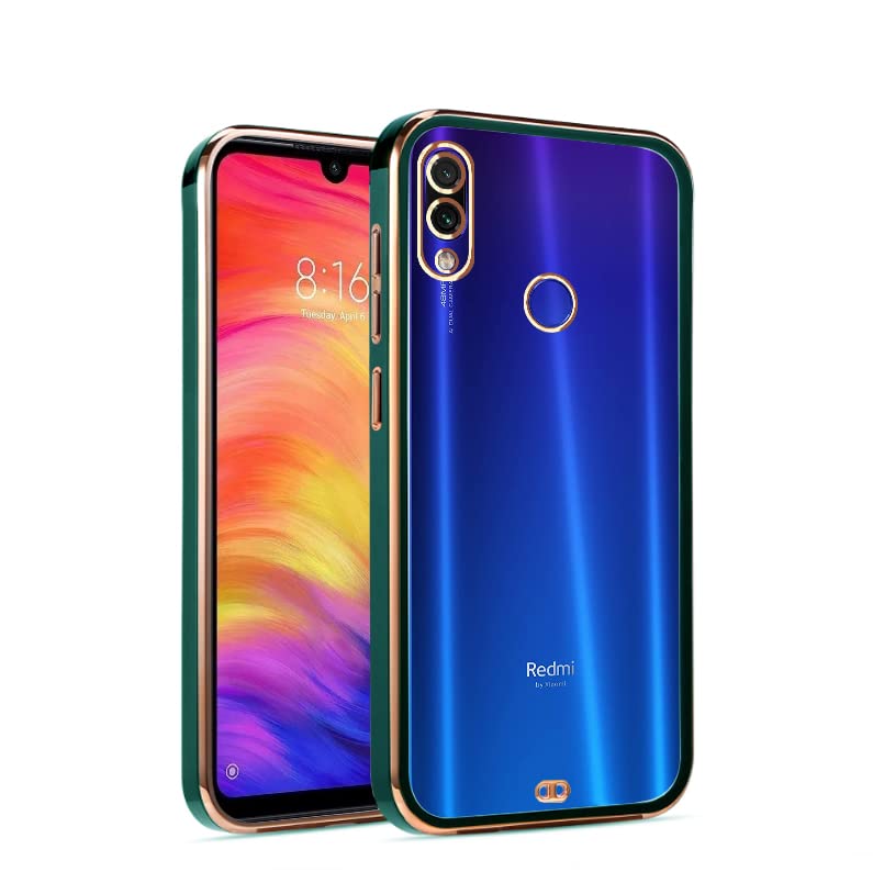 Pikkme green mobile back cover for Redmi Note 7/Note 7 Pro/Note 7s