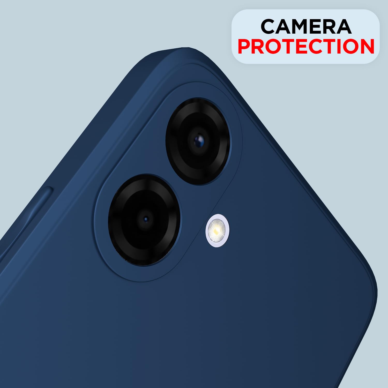 Blue Matte mobile back cover for Samsung F70e 5G/M07/F07/A07/A07 5G – Pikkme – photo 5