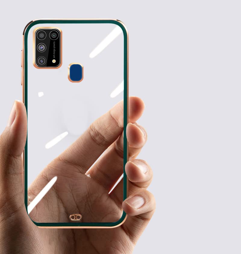 Pikkme Samsung M31/M31 Prime/F41 Chrome green phone cover – photo 3