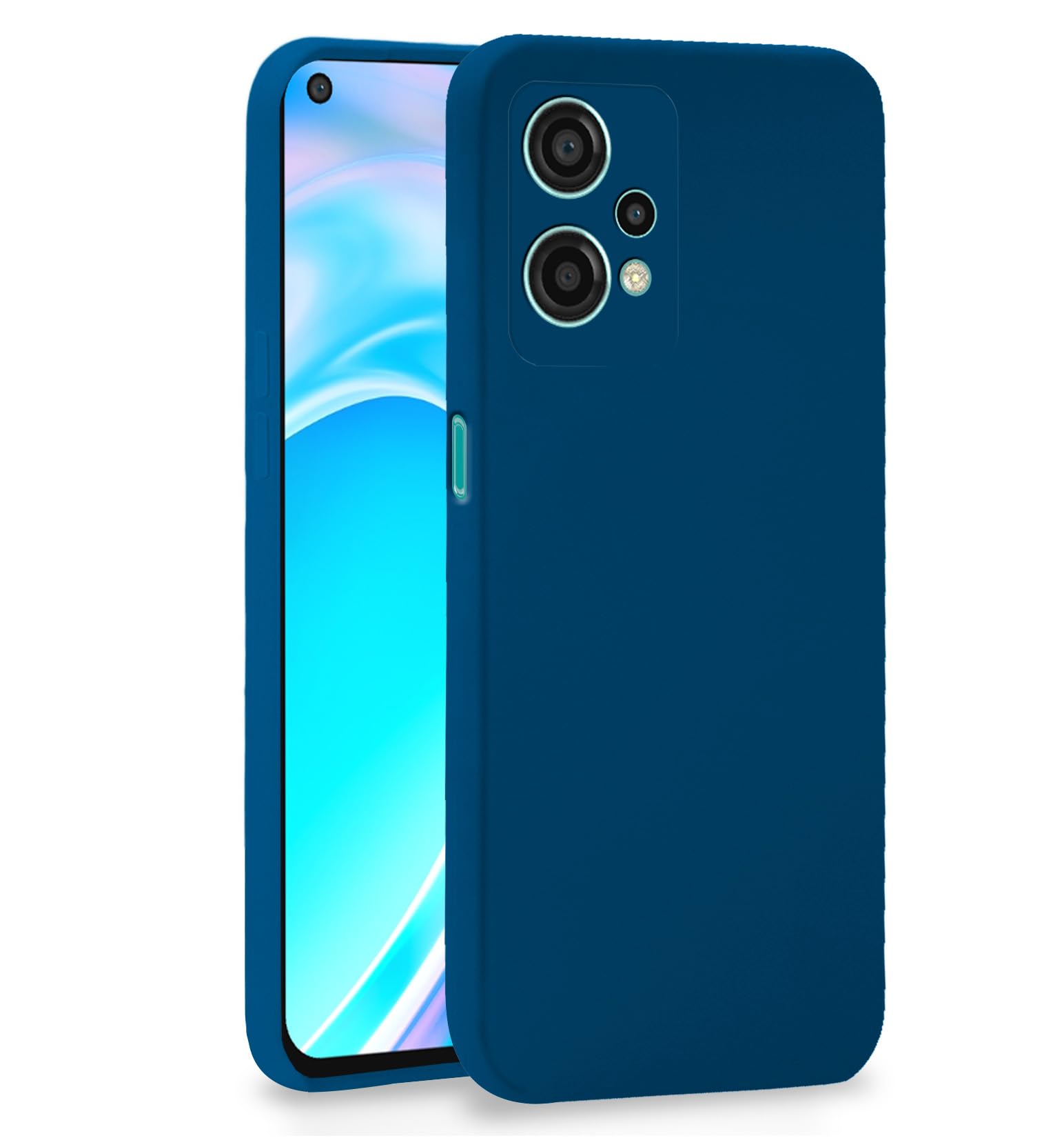 Pikkme OnePlus Nord CE 2 Lite 5G Liquid Silicone blue mobile back cover
