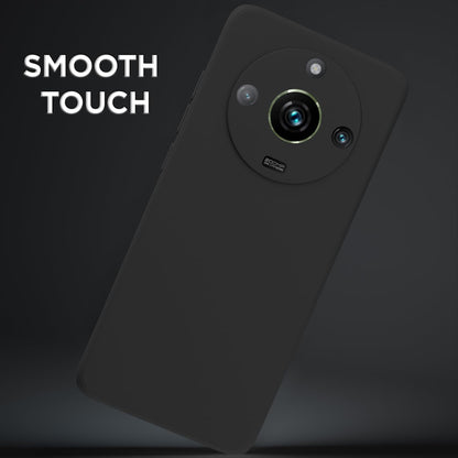 Black Liquid Silicone mobile cover for Realme 11 Pro/11 Pro Plus 5G – Pikkme – photo 7