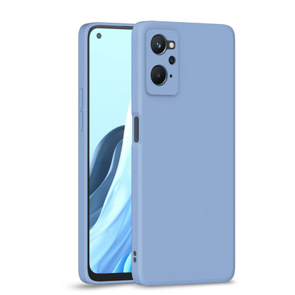 Oppo A76/A96/A36 Matte phone cover in aqua blue by Pikkme