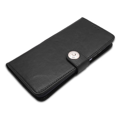 Pikkme Oppo A3 Pro 5G Button Flip Cover (Black)