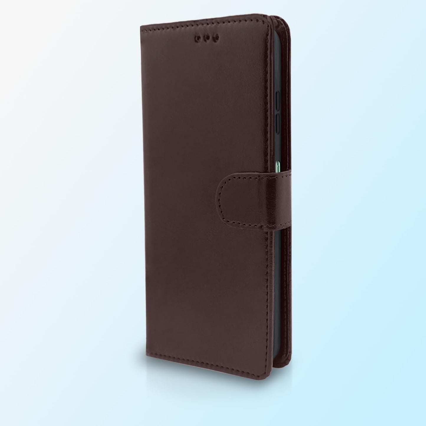 Pikkme Vivo Y18 4G Vintage Flip Cover (Coffee)