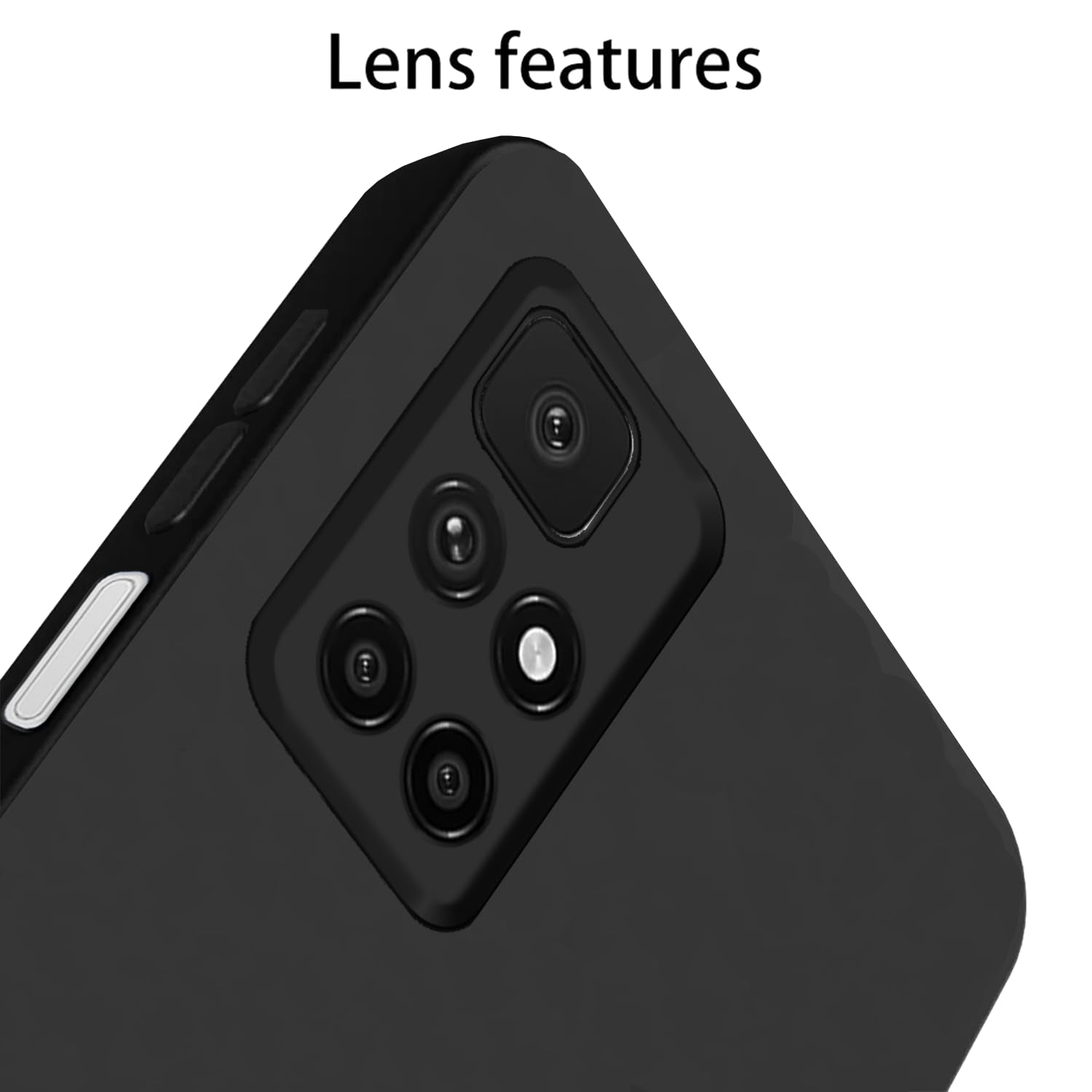 Black mobile back cover for Redmi 10 Prime – Pikkme – photo 6