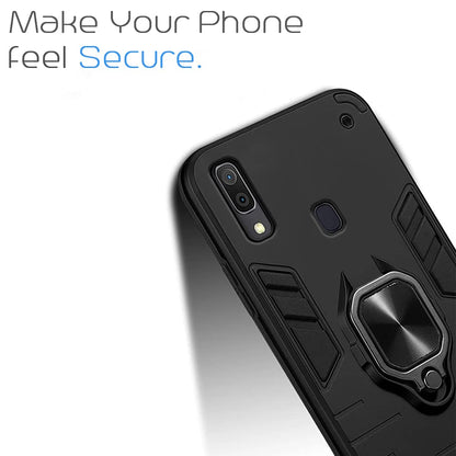 Black D5 Tough Armor mobile cover for Samsung A20, Samsung A30, Samsung M10s – Pikkme – photo 6