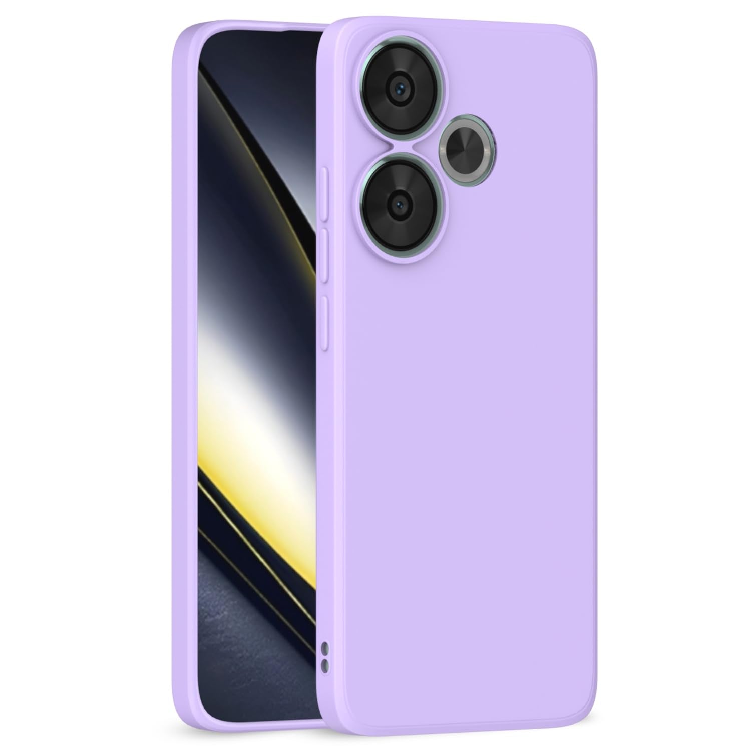Purple Matte mobile cover for Poco F6 5G – Pikkme