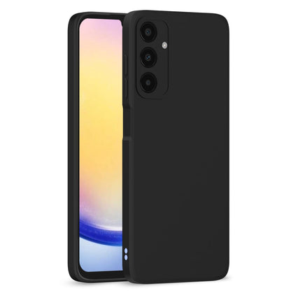 Pikkme Samsung A25 5G black mobile cover